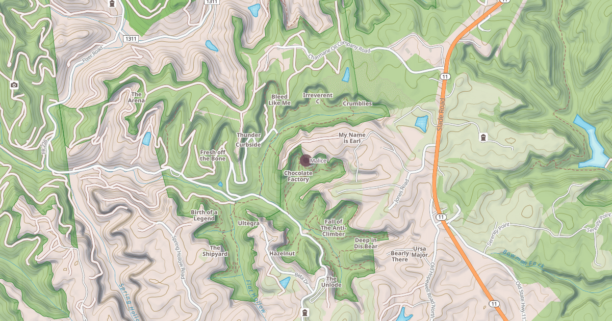 Map preview of Malice