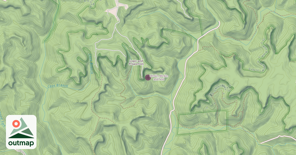 Map of Winkin, Blinkin and Nod