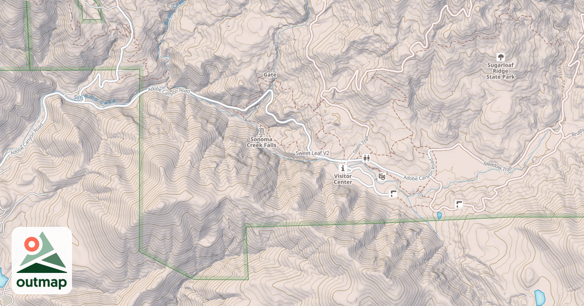 Map of Sweet Leaf