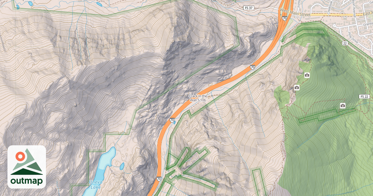 Map of Crack in the Wall