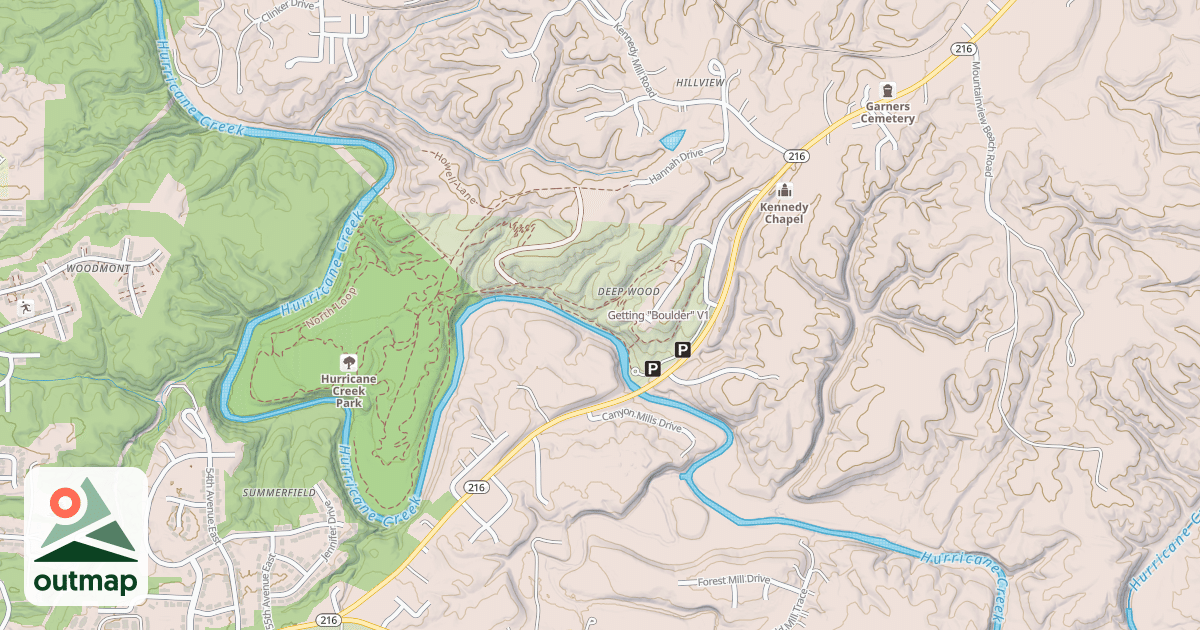 Map of Getting "Boulder"