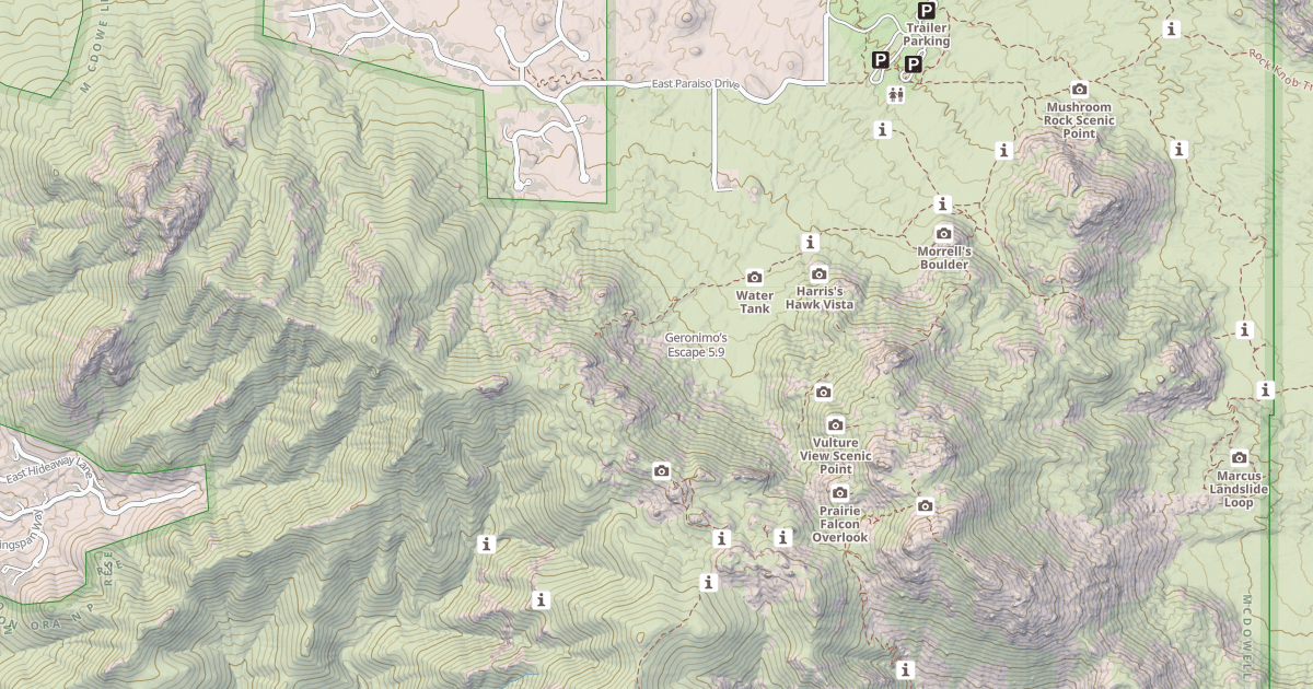 Map preview of Geronimo’s Escape