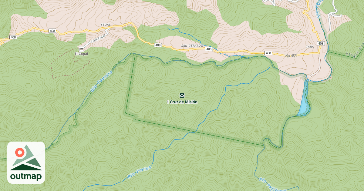 Map of 1 Cruz de Misión