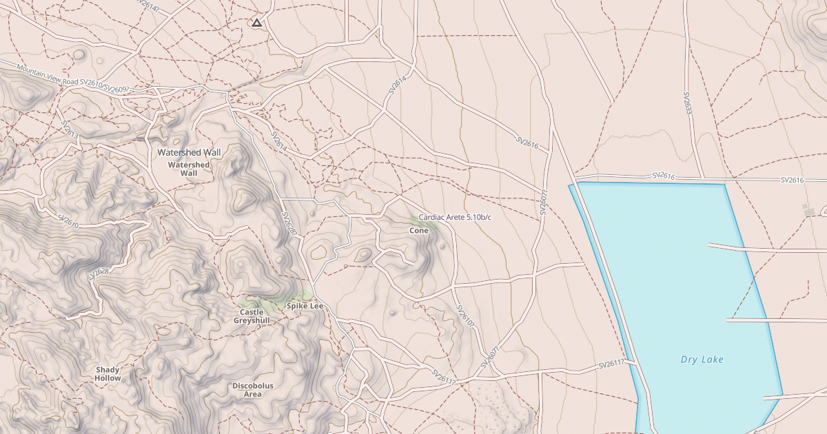 Map preview of Cardiac Arete