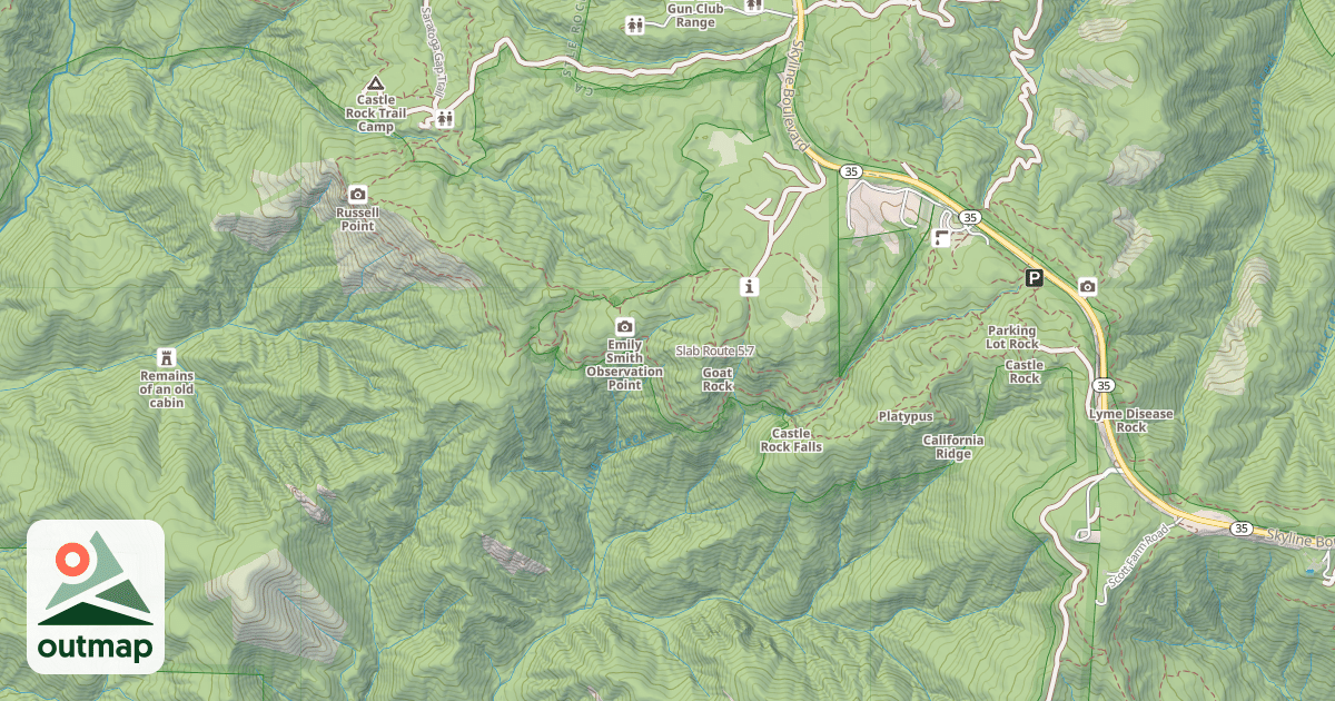 Map of Slab Route