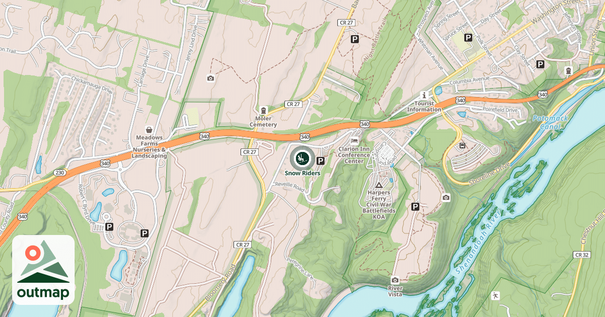 Map of Snow Riders