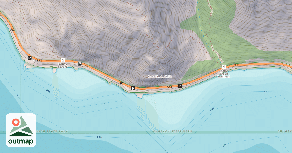Map of Pocket Rocket