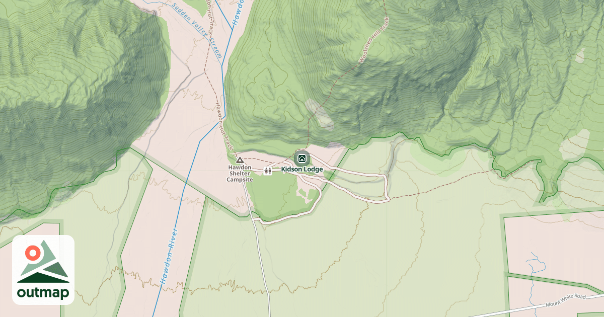 Map of Kidson Lodge