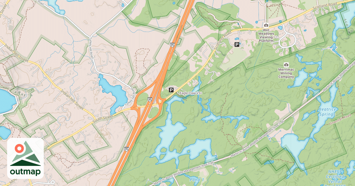 Map of Eagle Claw
