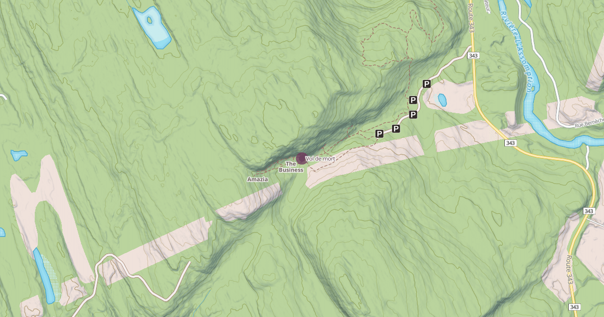 Map preview of Vol de mort
