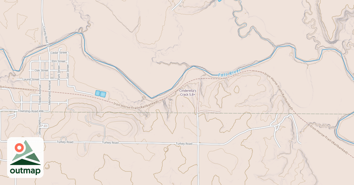 Map of Cinderella's Crack