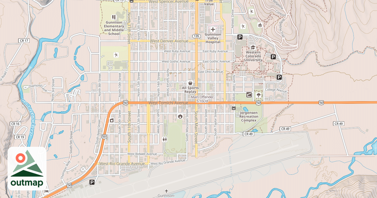 Map of Main Offender