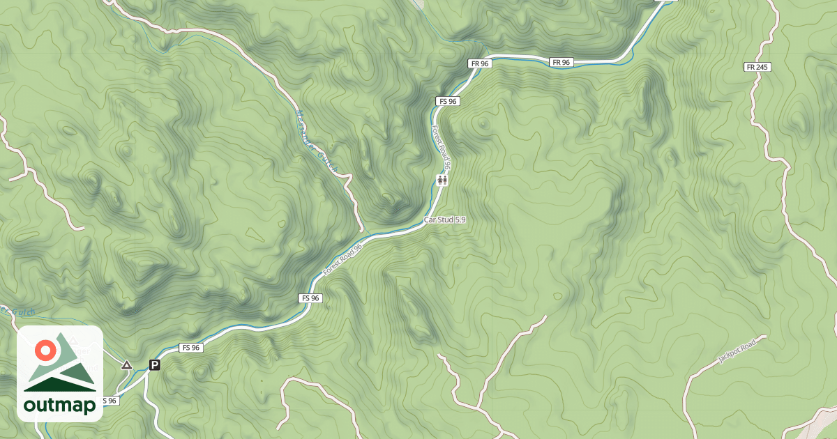 Map of Car Stud