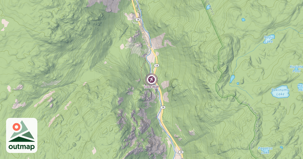 Map of Cove Wall