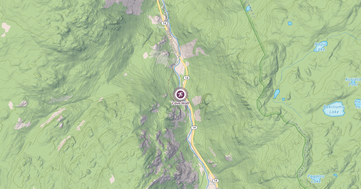 Map preview of Cove Wall