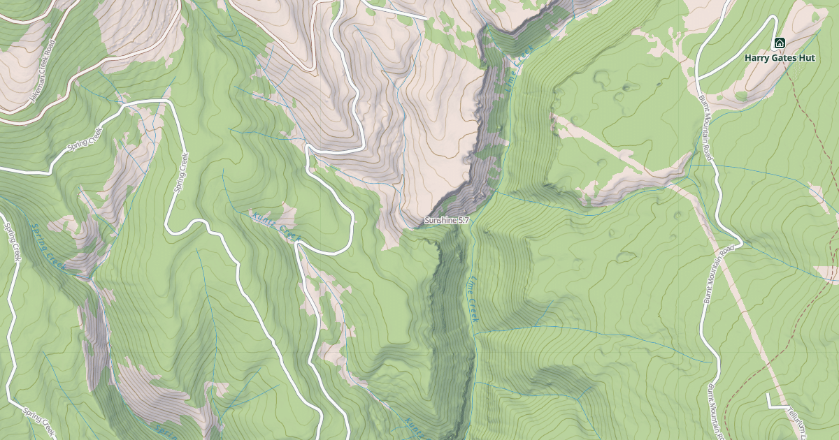 Map preview of Sunshine
