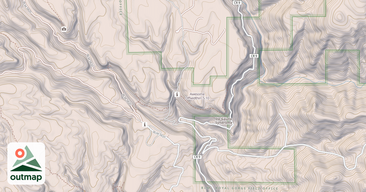 Map of Awesome Offwidthin'