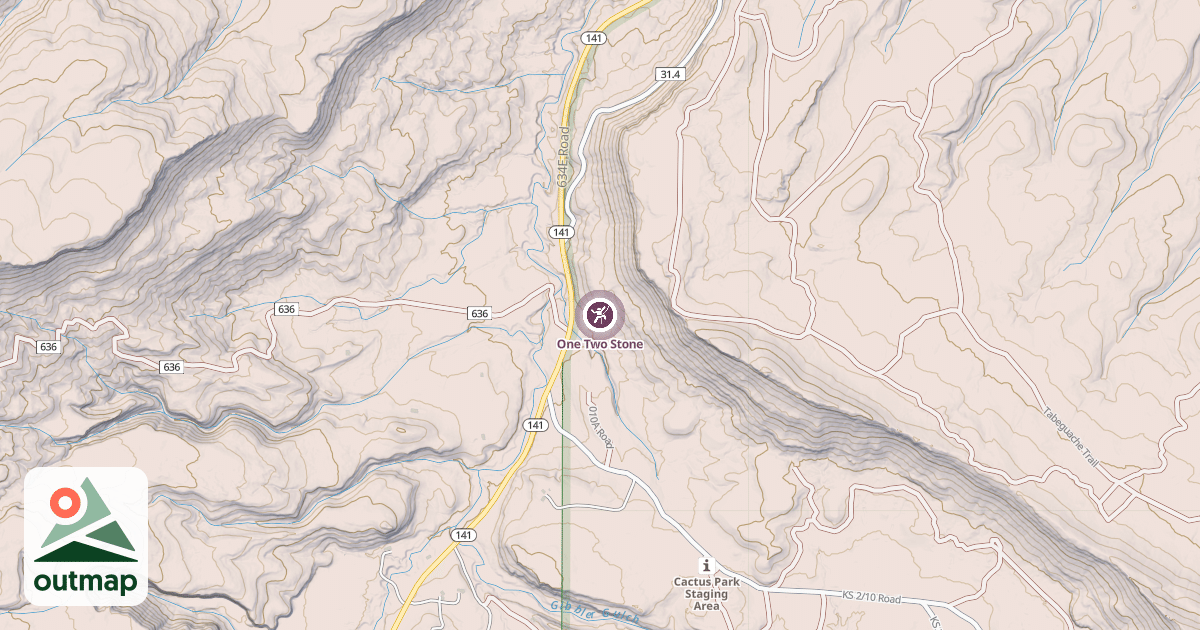 Map of One Two Stone