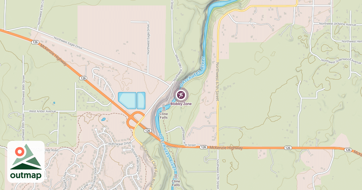 Map of Blobby Zone