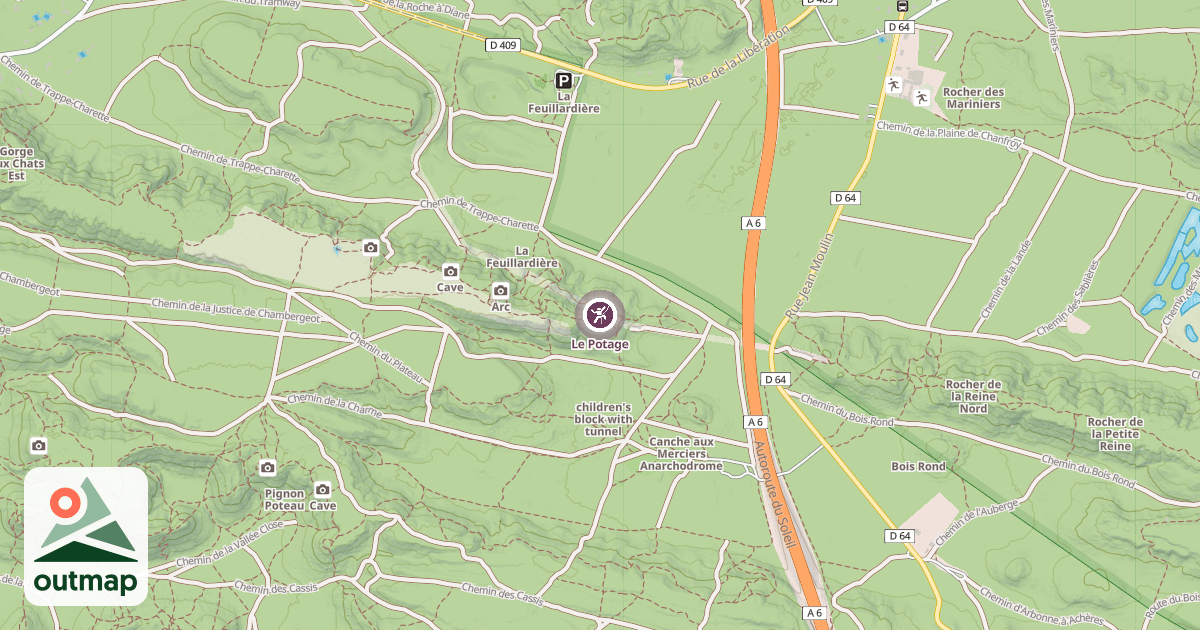 Map of Le Potage