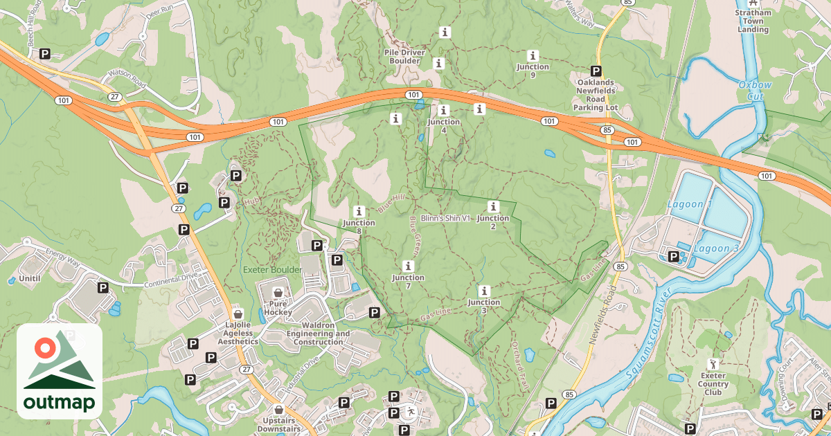 Map of Blinn's Shin