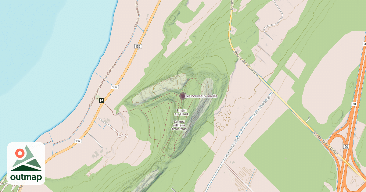 Map of Les nouveaux mariés