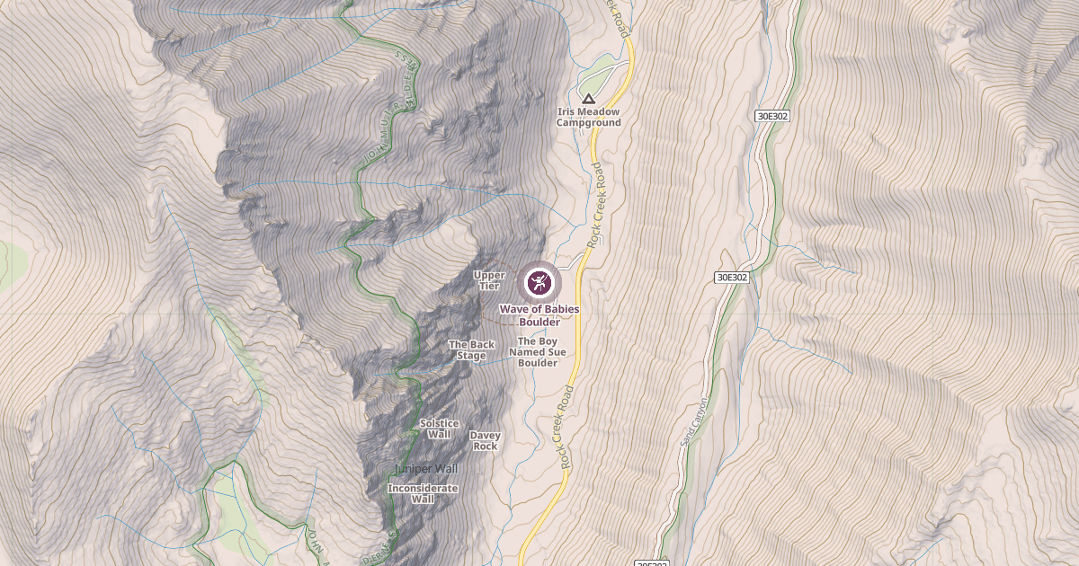 Map preview of Wave of Babies Boulder