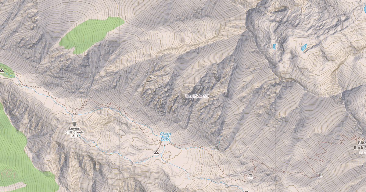 Map preview of Tres Frijoles