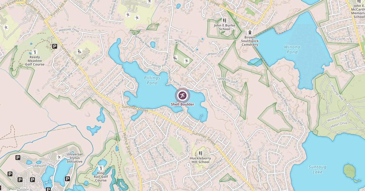 Map preview of Shell Boulder