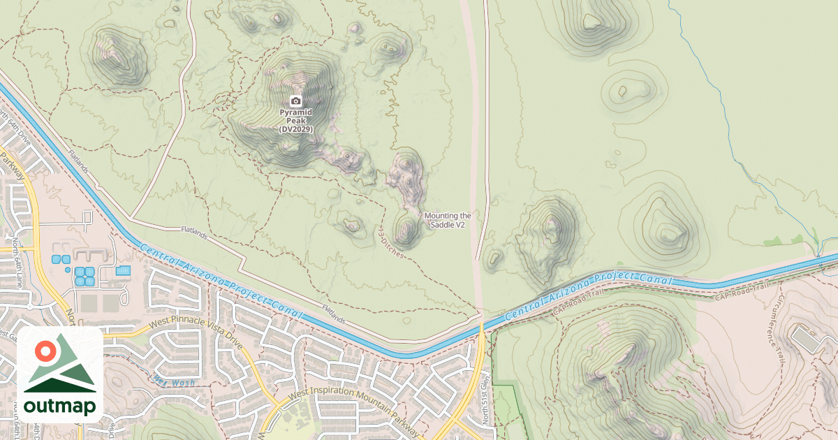 Map of Mounting the Saddle