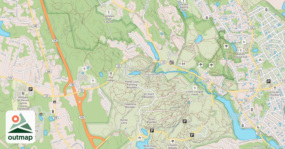 Map of Embankment