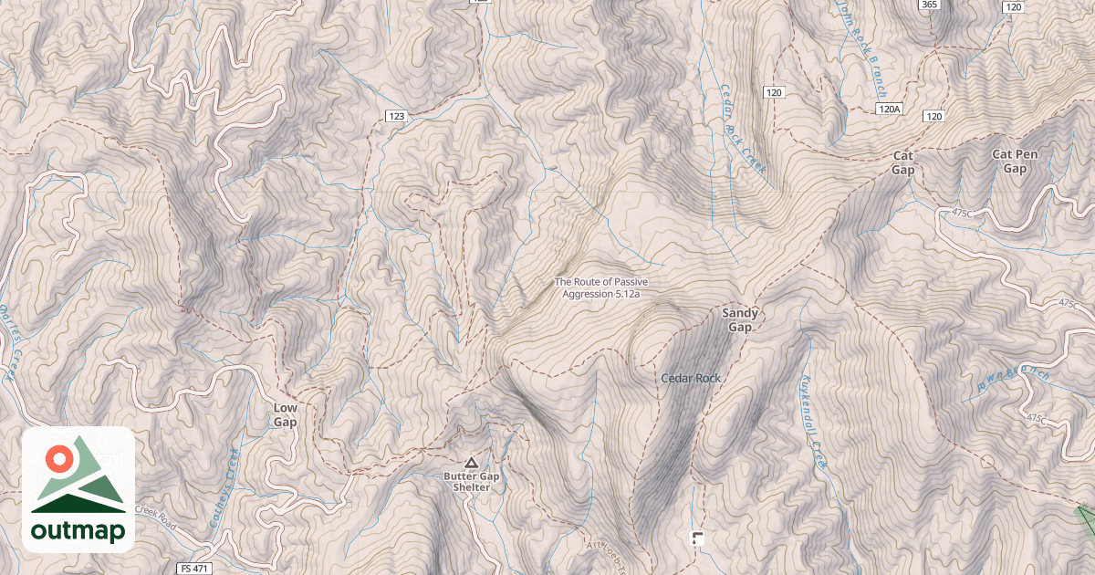 Map of The Route of Passive Aggression