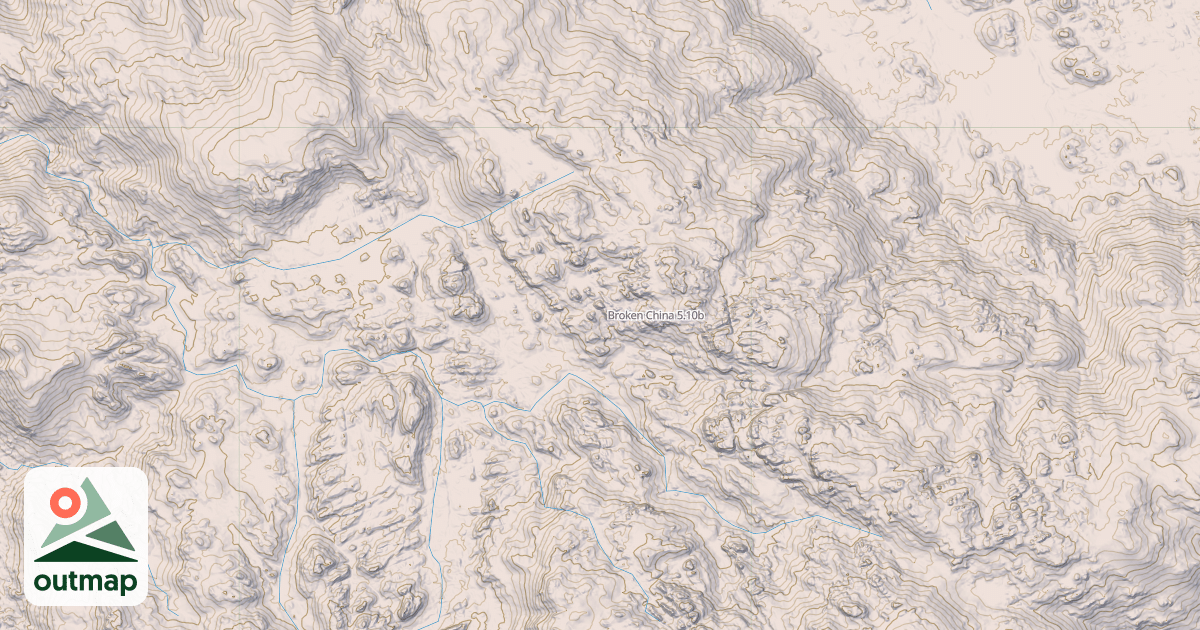 Map of Broken China