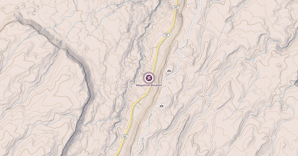 Map preview of Megatron Boulder