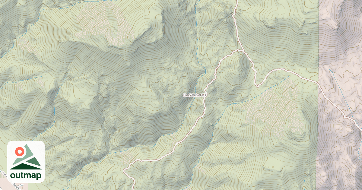Map of Black Velvet