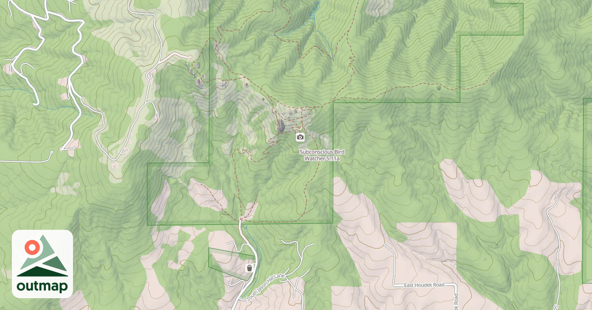 Map of Subconscious Bird Watcher