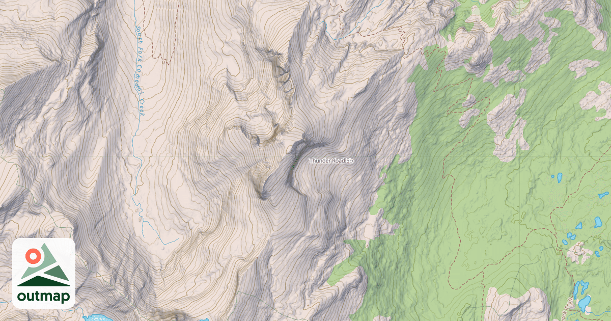 Map of Thunder Road