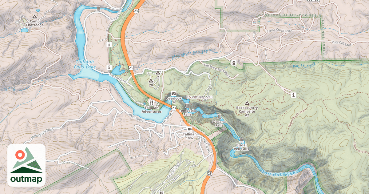 Map of Tourist Trap