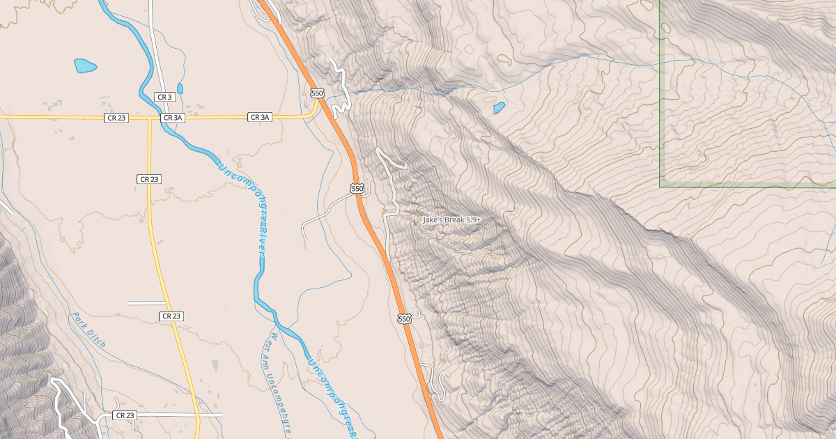 Map preview of Jake's Break