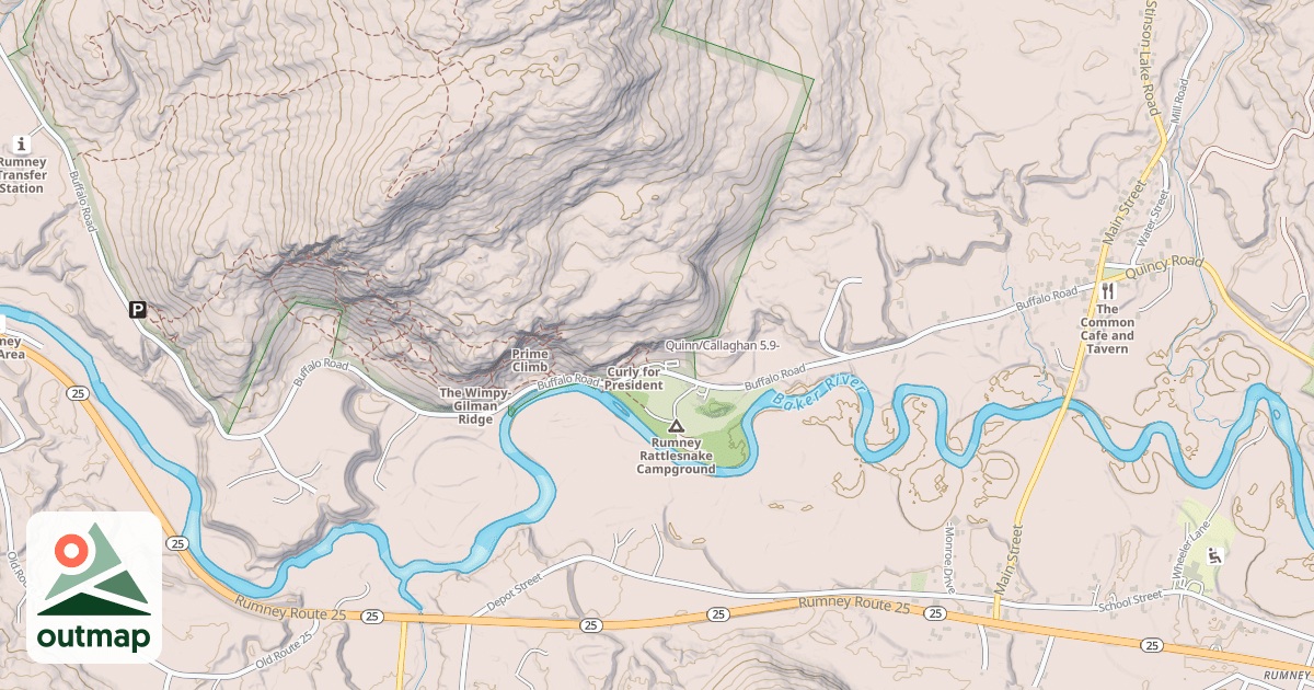 Map of Quinn/Callaghan