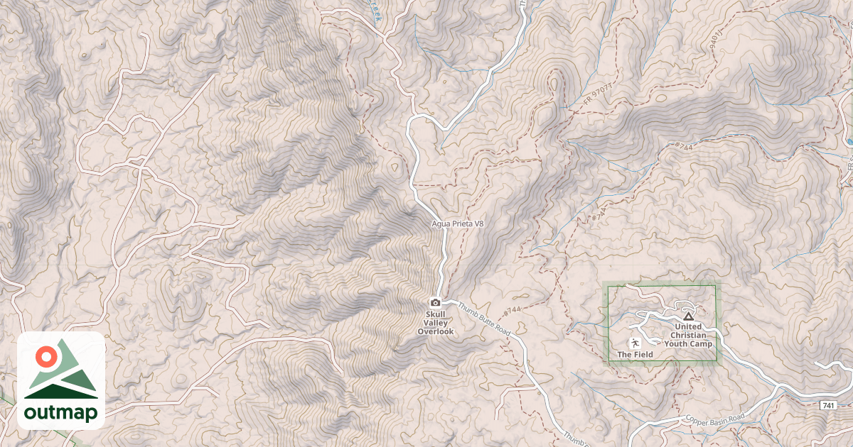 Map of Agua Prieta