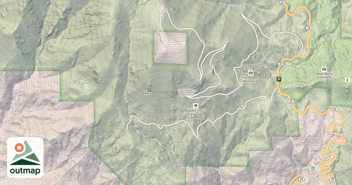 Map of 3 Blind Mice Right