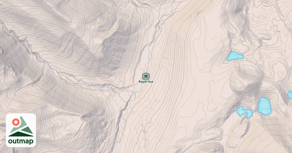 Map of Royal Hut