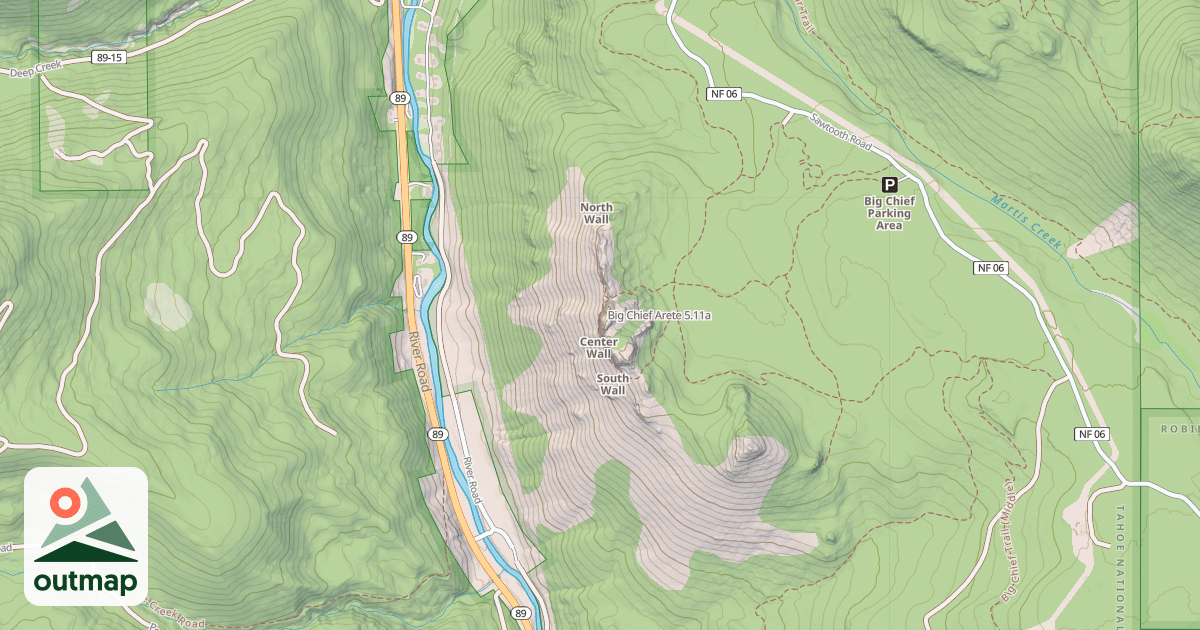 Map of Big Chief Arete