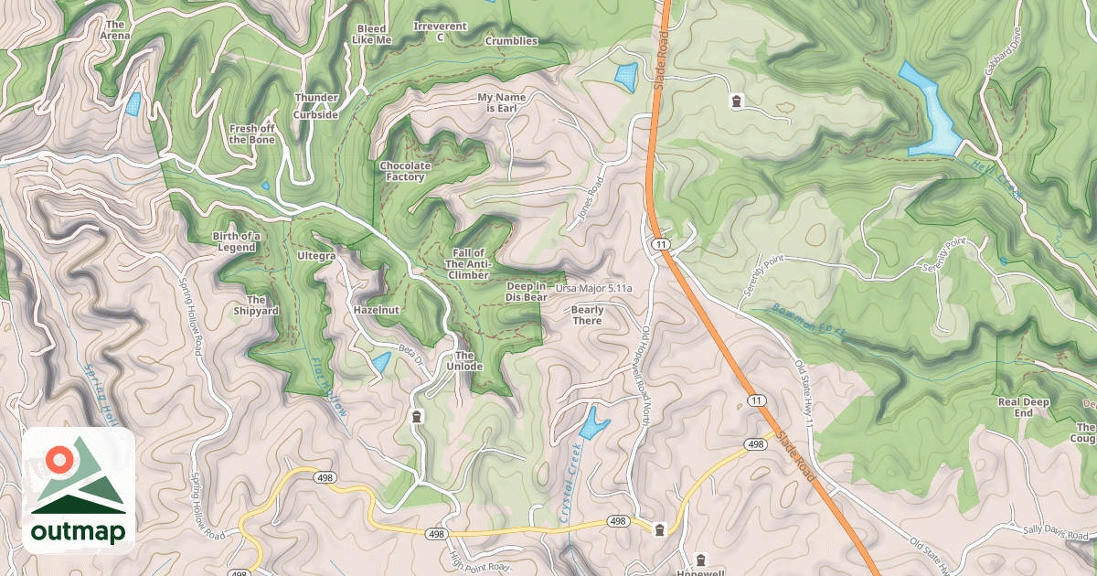 Map of Ursa Major