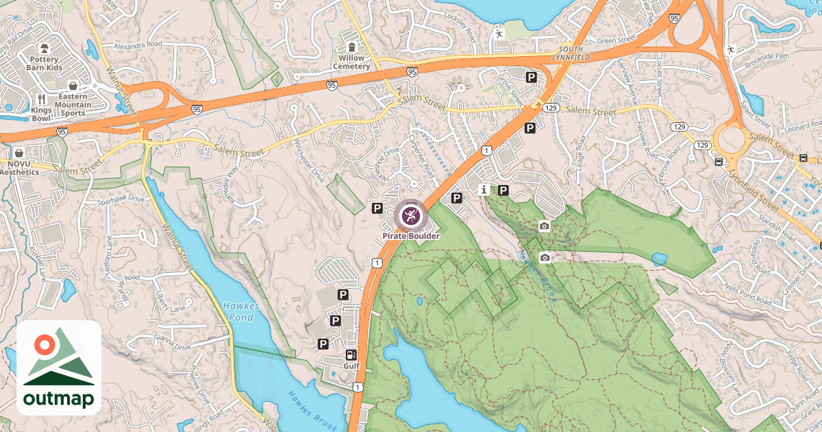 Map of Pirate Boulder