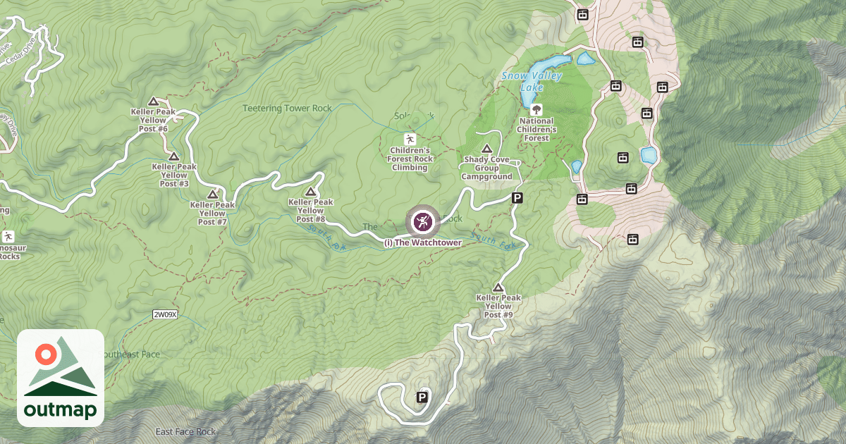 Map of (i) The Watchtower