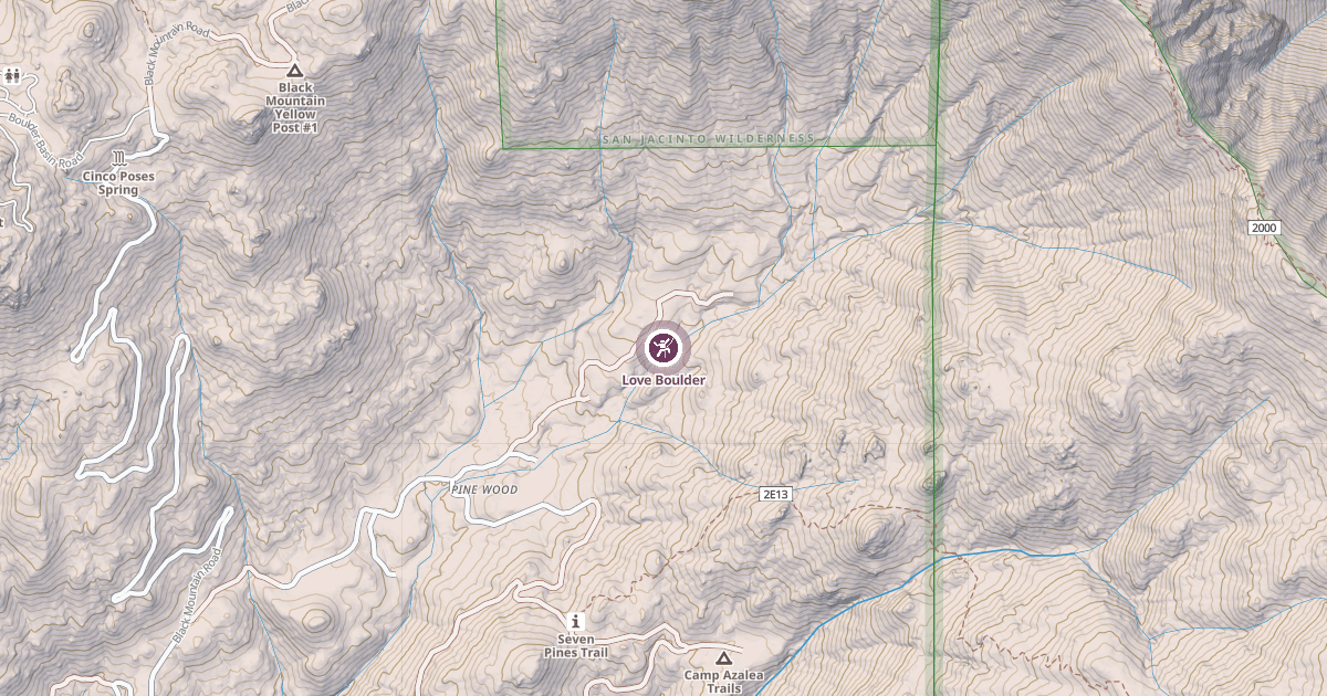 Map preview of Love Boulder