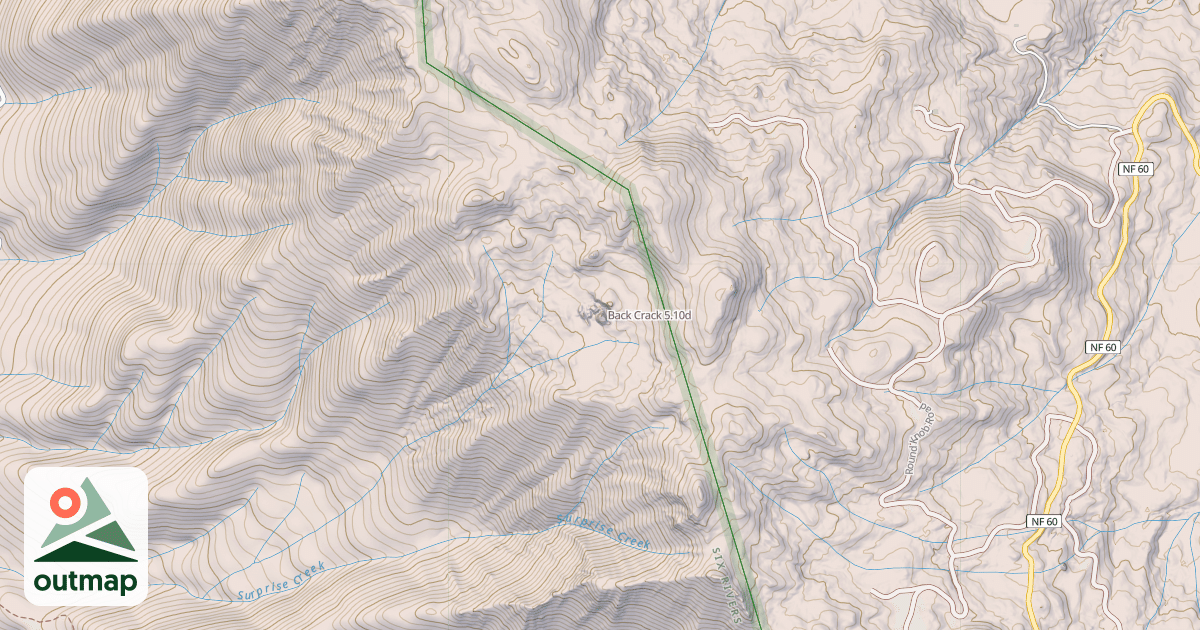 Map of Back Crack