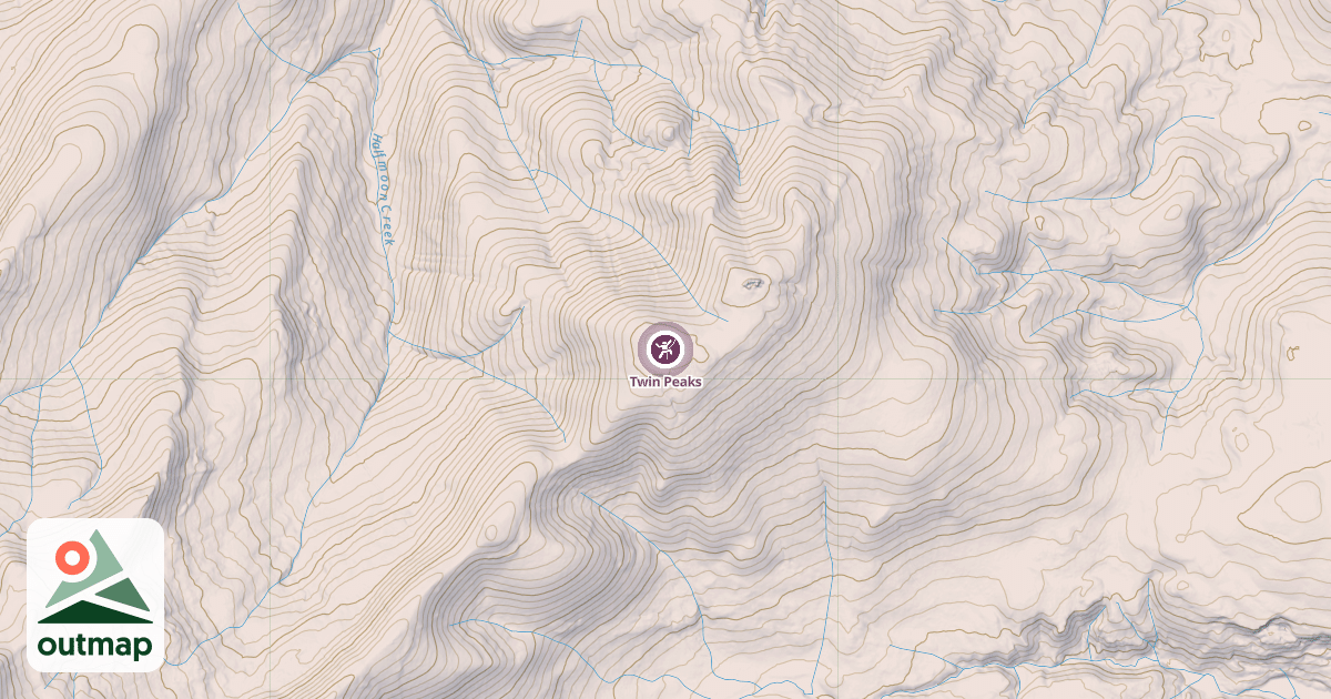Map of Twin Peaks